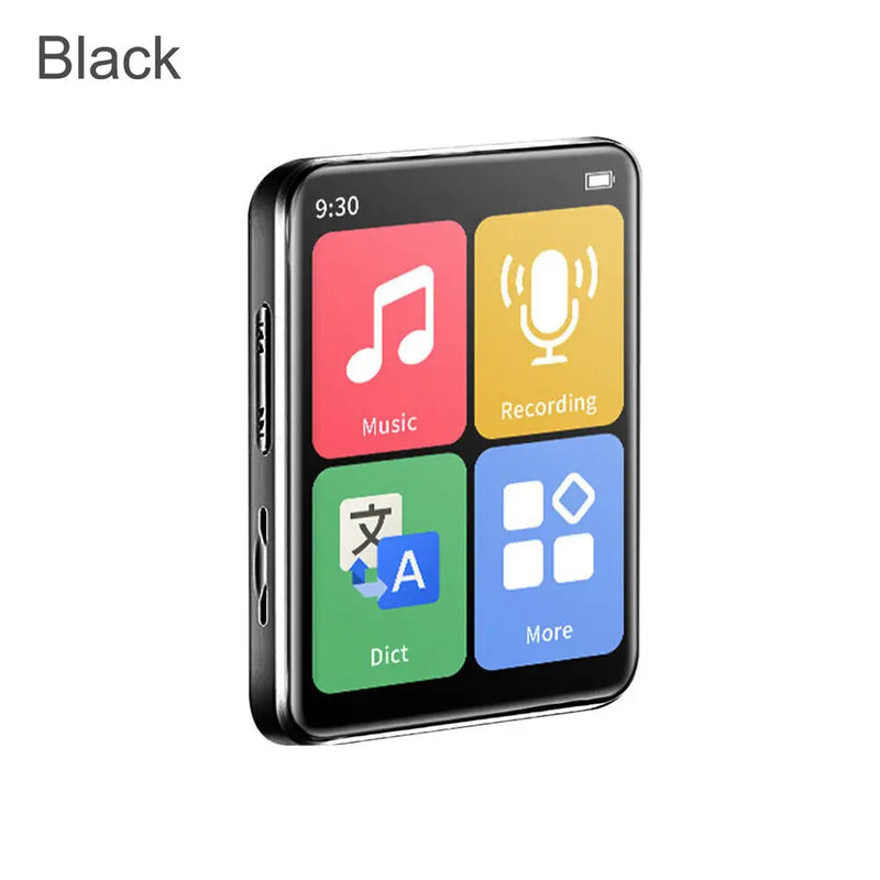 Portable outdoor D2 Bluetooth 5.0 sport MP4 MP3 Player Touch Screen Sport Lossless HIFI Music FM Radio for Mp3 For Apple phone