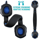 Wired PS4/PS5/Xbox/Smartphone/PC Headset Gaming Headset 120° Adjustable Gamer Headset with Noise Cancelling Microphone