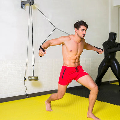 Fitness Exercise Equipment Muscle Pull Rope Durable Materials Arm Strength Training Eva Gym Abdominal Home Outdoor