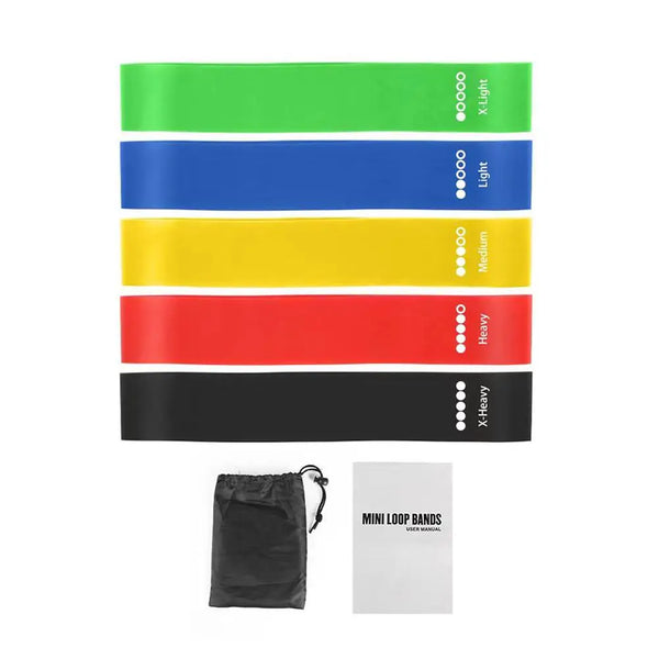 Fitness Workout Equipment Rubber Resistance Bands