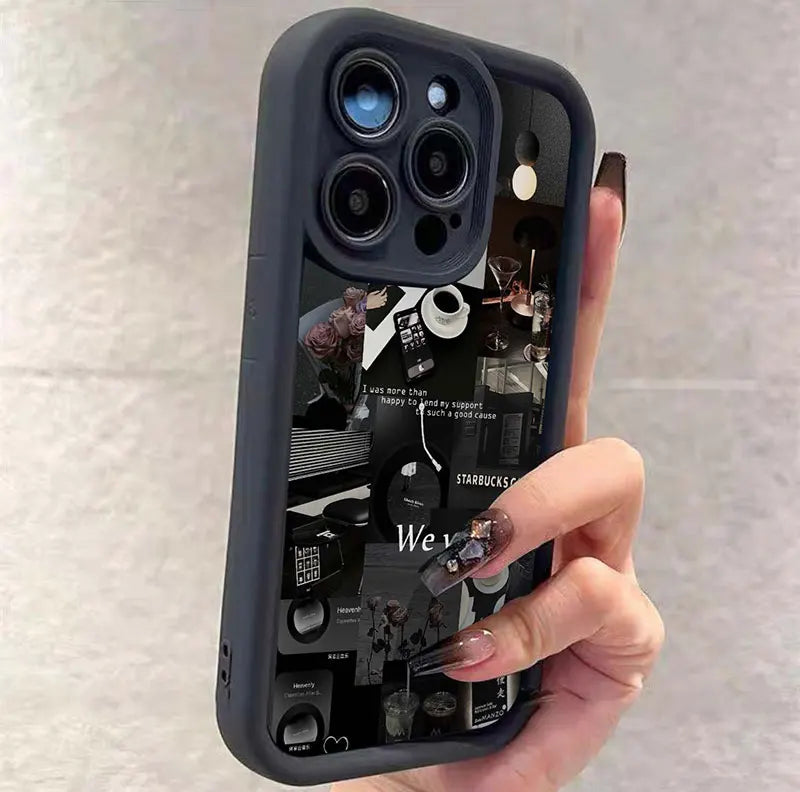 For Funda iphone 16 15 14 13 12 11 Pro 15Pro 16Pro Max mini Plus X XS Max XR SE 2020 2022 7 8 iphone15 Apple Phone Case Cover